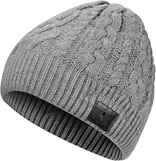 Bluetooth Beanie, HD Stereo, Built-in Mic, Men's/Women's Christmas Electronic Gifts image