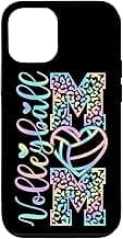 iPhone 14 Volleyball Mom Volleyball Mama Cute Leopard Mom Life Case image