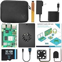 Vilros Raspberry Pi 5-8GB Starter Kit - Turbo Cooled Edition - 32GB Memory (Aluminum Black) image