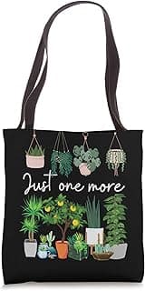 Just one more Plant Lady Mom Indoor Flower Floral Tote Bag image