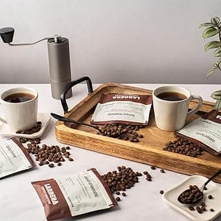 Try an Assortment of Fresh Beans from Lardera Coffee Roasters: 4 x 2oz nitrogen-flushed bags = 8 ounces of fresh coffee image