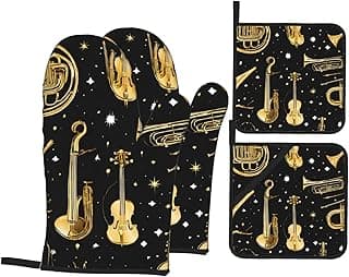 Musical Instruments Complete Your Baking Trip Kitchen Baking Four-Piece Set image