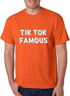 ALLNTRENDS Men's T Shirt TIK Tok Famous Cool Graphic Tshirt image