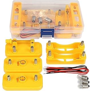 Physics Experiment Box, Electric Circuit Science Experiment Kit, Middle School Physics Experiment Equipment, for Teenager and Basic Physics Learning Starter image