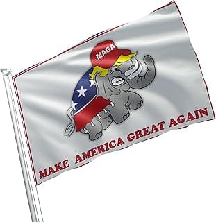 Donald Trump Still My President USA MAGA Republican Party 3x5 feet Flag Banner Vivid Color Double Stitched Brass Grommets (Donald Trump Still My President #8) image