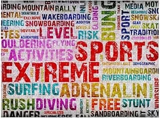 1000 Piece Jigsaw Puzzles for Adults - Extreme Sports Theme image