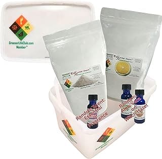Bath Bomb Making Kit (Deconstructed) - Refill Pack - Basic - Everything Needed to Make Another 12-15 Bath Bombs Except The molds + Spray Bottle image