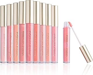Beauty Concepts Lip Gloss Collection- 10 Piece Lip Gloss Set in Pink Colors - Comes in Box image