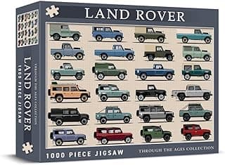 Land Rover Cars Collection 1000 Piece Puzzle Jigsaw, CHP0123 image