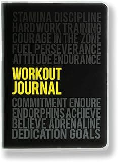 Workout Journal | Day-by-Day Workout Planner | Inspirational image