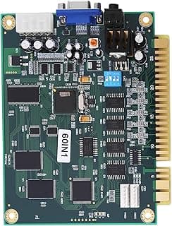 Classic 60 in 1 Multicade PCB Board, User Friendly Game Selection Screen, Supports trackball and or Joystick Controls for Game Machine