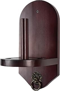 Wall Mounted Solid Wood Cone Chalk Holder for Billiards, Pool Table Accessories image