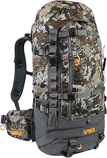 SPIKA Hunting Backpacks for Men,Internal Frame Hunting Pack with Rifle Holder,40L/80L + Extendable Capacity for Bow Rifle Gun image