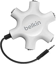 Belkin Rockstar Multi Headphone Splitter (Black and White) image