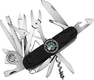 Swiss Eagle Ranger Multi-Tool Pocket Knife with Compass and 30 Tools All in Your Pocket image