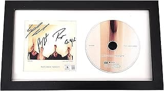 Matchbox Twenty Band Signed CD Where The Light Goes Album Cover Framed Display Beckett Authentic Rob Thomas Autograph Entertainment Memorabilia Pop Rock Music image