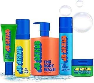 The Ultimate Bundle - Complete Skin Care Set for Kids, Tweens, and Teens, Includes Body Wash, Body Spray, Acne Face Wash, Face Pads, and Face Lotion image