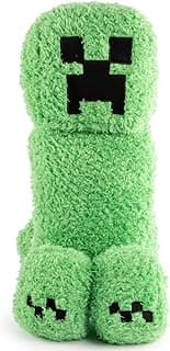 Jay Franco Minecraft Plush Pillow Buddy - Soft Plushie Stuffed Pillow, 19 Inches, Green - Creeper 03