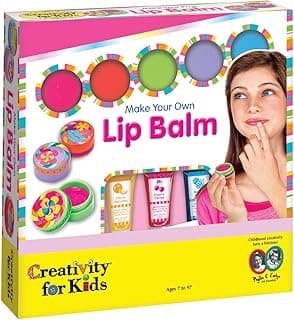 Creativity for Kids Make Your Own Lip Balm, New Improved Formula & Flavours