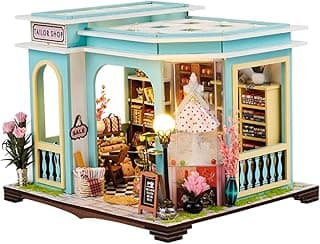 DIY Miniature Dollhouse Room Kit for Teens and Adults-Tailor Shop image