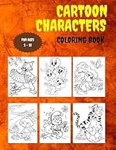 Cartoon characters: Coloring Book image