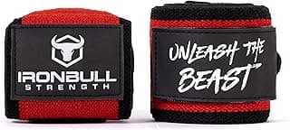 Wrist Wraps for Weightlifting (IPF, USAPL, USPA, IPL Certified) - Bench Press Wrist Straps for Powerlifting, Bodybuilding and Gym Weight Lifting Workout - Men & Women image