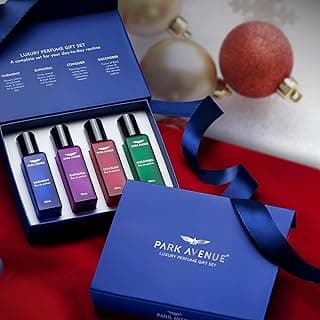 Parkk aveenue Luxury Perfume Gift Set for Men, 4x20 ml | Euphoria, Conquer, Harmony & Discoverer Perfume | Eau De Parfum | Premium Luxury Perfume for Corporate Man | Perfume| image