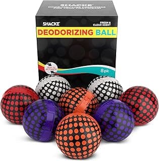 8pk Shoe Deodorizer Balls for Odor Elimination (Fresh Scent) image