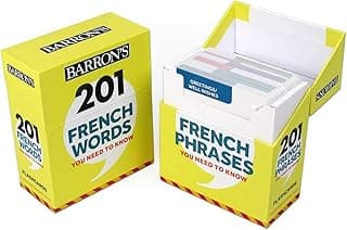 French Words and Phrases You Need to Know Flashcard Set (Barron's Foreign Language Guides) (French Edition) image