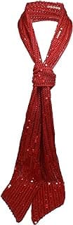 Small scarf with fashionable sequins for decoration image