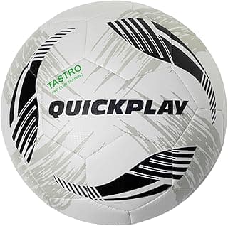 QUICKPLAY TASTRO Youth Training Soccer Ball - Improve Skills & Confidence - Perfect for Young Players - Suitable for Grass & Astro - 3 Size Options of Training Ball | Size 3, 4 or 5 image