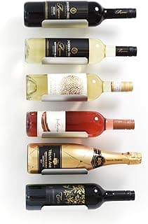 Wall Mounted Wine Rack (Set of 6) image