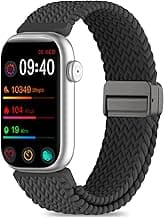 16mm Nylon Band Compatible with FITVII HM08/MorePro HM08, Magnetic Buckle Braided Strap Compatible with FITVII Amzhero-Runfit D26/KALINCO