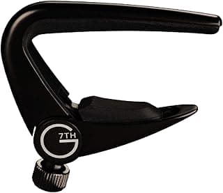 G7th Newport Capo for Acoustic and Electric Guitar, Satin Black image