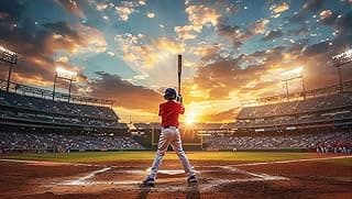 Baseball 1000 Piece Jigsaw Puzzle Wooden Jigsaw Puzzle Farm Farmhouse Children and Adolescents Educational Training Decompression Resistant Difficult Play Games