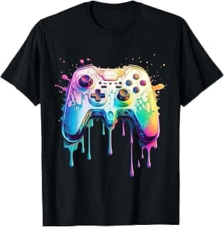 Gamer Graphic Video Game - Colorful Video Game Lover T-Shirt image