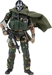 Call of Duty "Ghost (Mandible) - 6.5-inch Articulated Figure with Swappable Hands and Weapon Accessories image