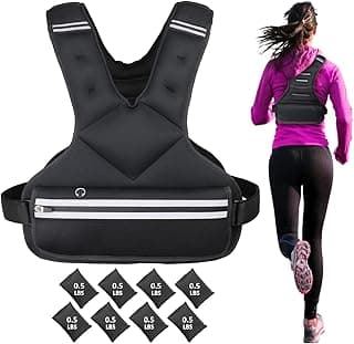 JoyPlus Adjustable Weight Vest, Sport Running Weighted Vest, Strength Training Weight Vest, Weighted Vest Workout Equipment image