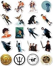 Sticker Vinyl Stickers Percy Laptop Jackson Car Bumper Decal Bike Truck for Guitar Home Decor Skateboard Water Botter Luggage, White, 8.5''x11'' image