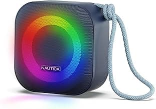 Nautica Urban SP400 True Wireless Outdoor Speaker, Portable IPX5 Waterproof Bluetooth Speaker with 2-Hour Quick Charge & 45-Day Standby, Perfect for Camping, Beach, Backyard & Travel