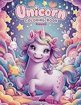 Unicorn Coloring Book Kawaii: A Magical Adventure Awaits!