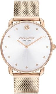Coach Elliot Women's Watch | Elegant and Sophisticated Stles Combined | Premium Quality Timepiece for Everyday Wear | Water Resistant | (Model 14504209) image