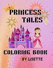 Princess Tales Coloring Book image