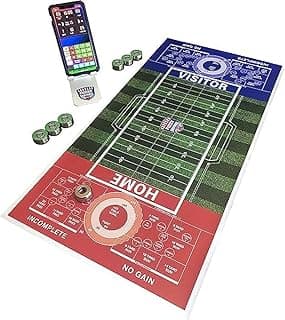 – Tabletop Football Game & Board Game – Indoor/Outdoor Shuffleboard-Style Football