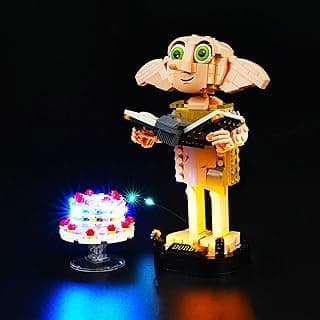 LED Light Kit for Lego Harry Potter Dobby The House-Elf 76421 Building Set, Creative Lighting kit Compatible with Lego 76421 (Lights Only, No Lego Set) image