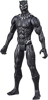 Avengers Marvel Titan Hero Series Black Panther Action Figure, 12-Inch Toy, Inspired by Marvel Universe, for Kids Ages 4 and Up image