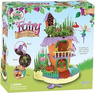My Fairy Garden — Nature Cottage Toy Figurine and Plant Kit — Grow Your Own Magical Garden with Fairy Isla — Ages 4+ image