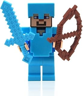 Minecraft Steve with Diamond Armor and Sword image