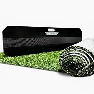 MyPitch Soccer Rebounder & 3x10 FT Artificial Grass Mat | All-in-One Immersive Indoor Soccer Training System