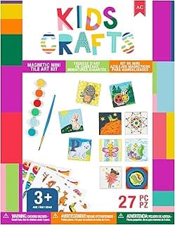 American Crafts Kids Magnetic Mini Tile Art Kit image